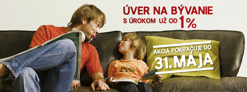 Predĺženie akcie úver už od&nbsp;1%