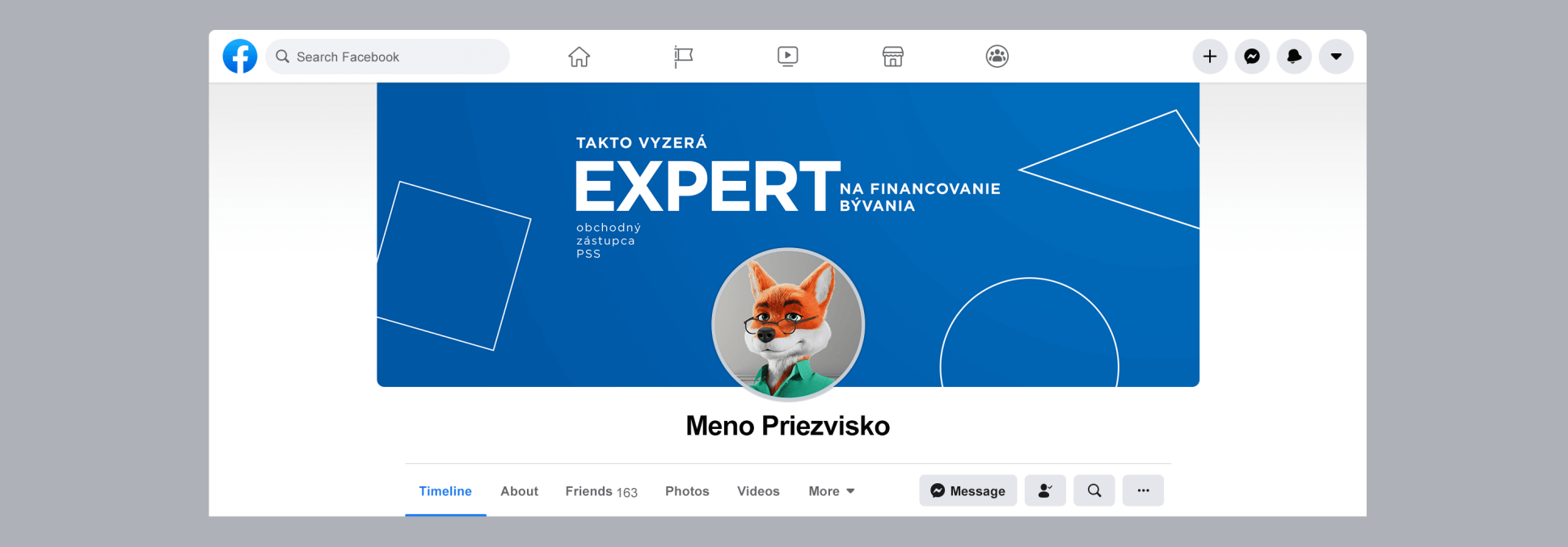experti titulna foto | WebJET CMS Titulná fotka na FB profil